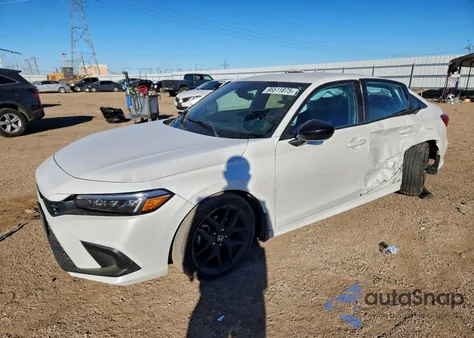 2022 Honda Civic Sport z USA, uszkodzony, nr VIN 2HGFE2F51NH597481